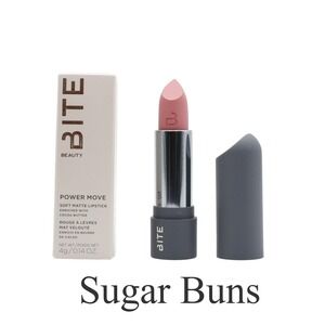 Bite Beauty - Power Move Soft Matte Lipstick - Sugar Buns - 0.14 oz.